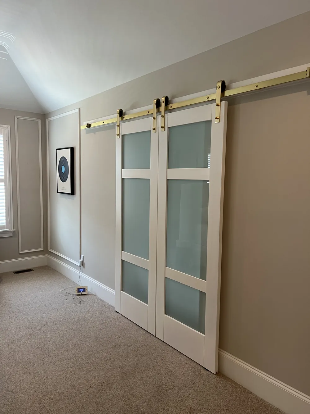 Sliding Barn Doors & Molding, finish carpentry by SEGAL XVI